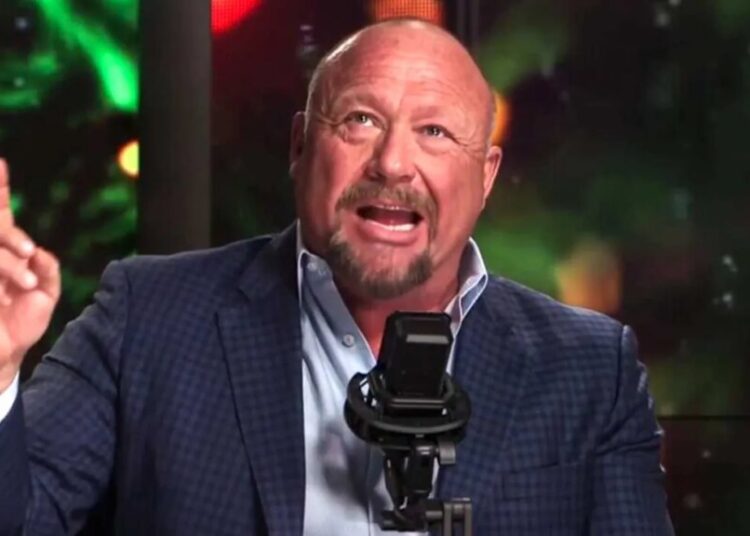 Alex Jones unhappy as government official compares Trump to Jesus