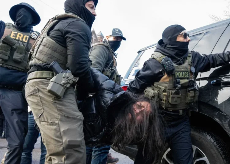 ‘You can’t just point your gun’: ICE agent charged after pulling gun on motorists