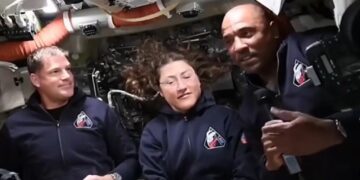 Artemis crew gives touching Easter address in echo of mission’s space history kin, Apollo 8