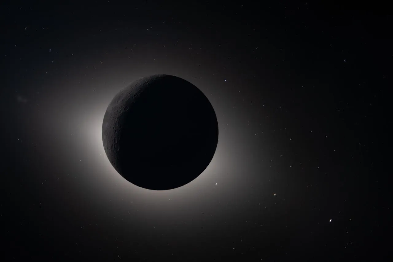 The total solar eclipse the crew of NASA's Artemis 2 mission was beholden to for a stunning 54 minutes as the Moon fully eclipsed the Sun from their perspective. 