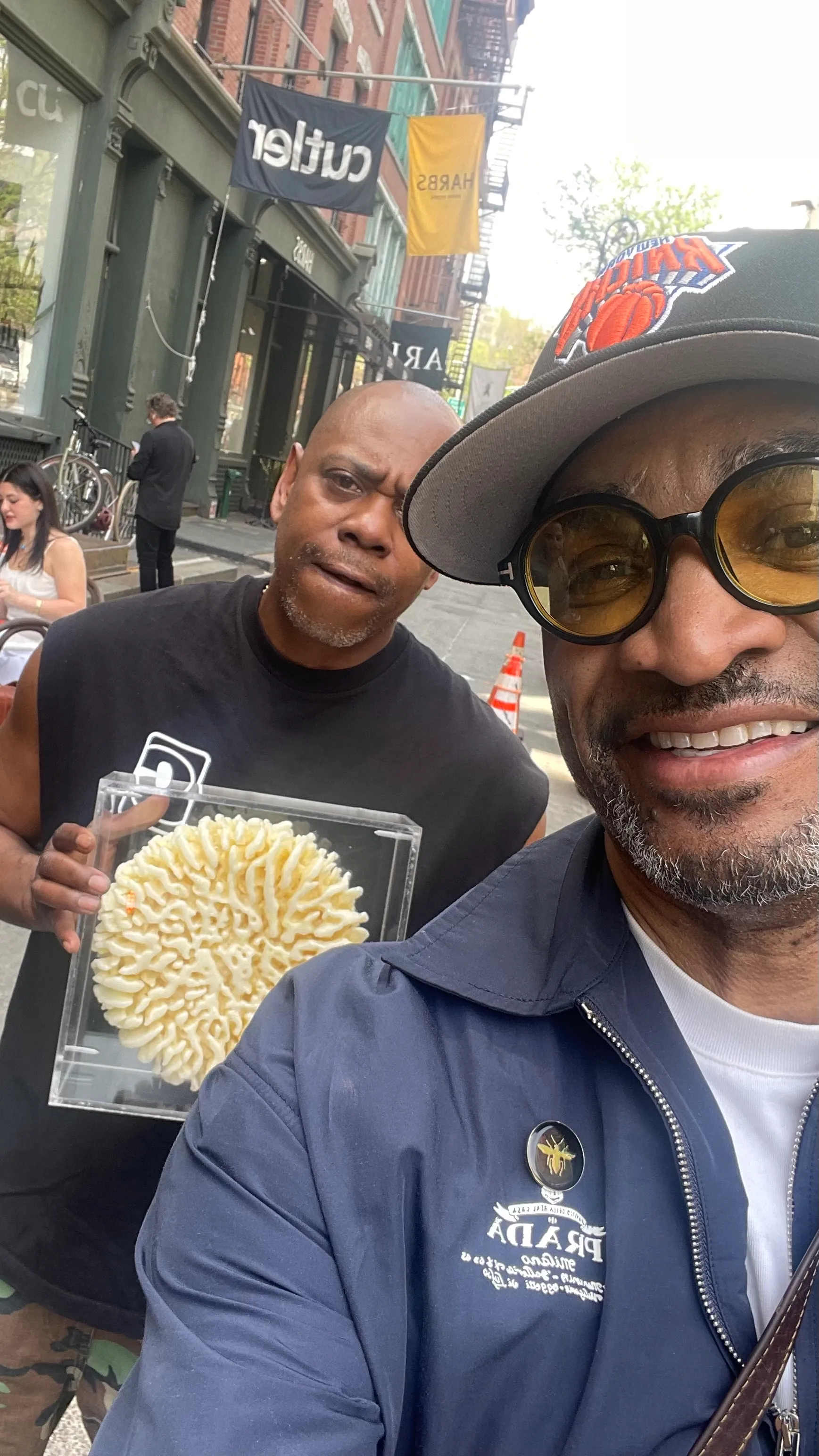 Dave Chappelle and LeRone Wilson