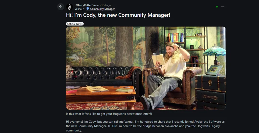 Avalanche Studio Community Manager