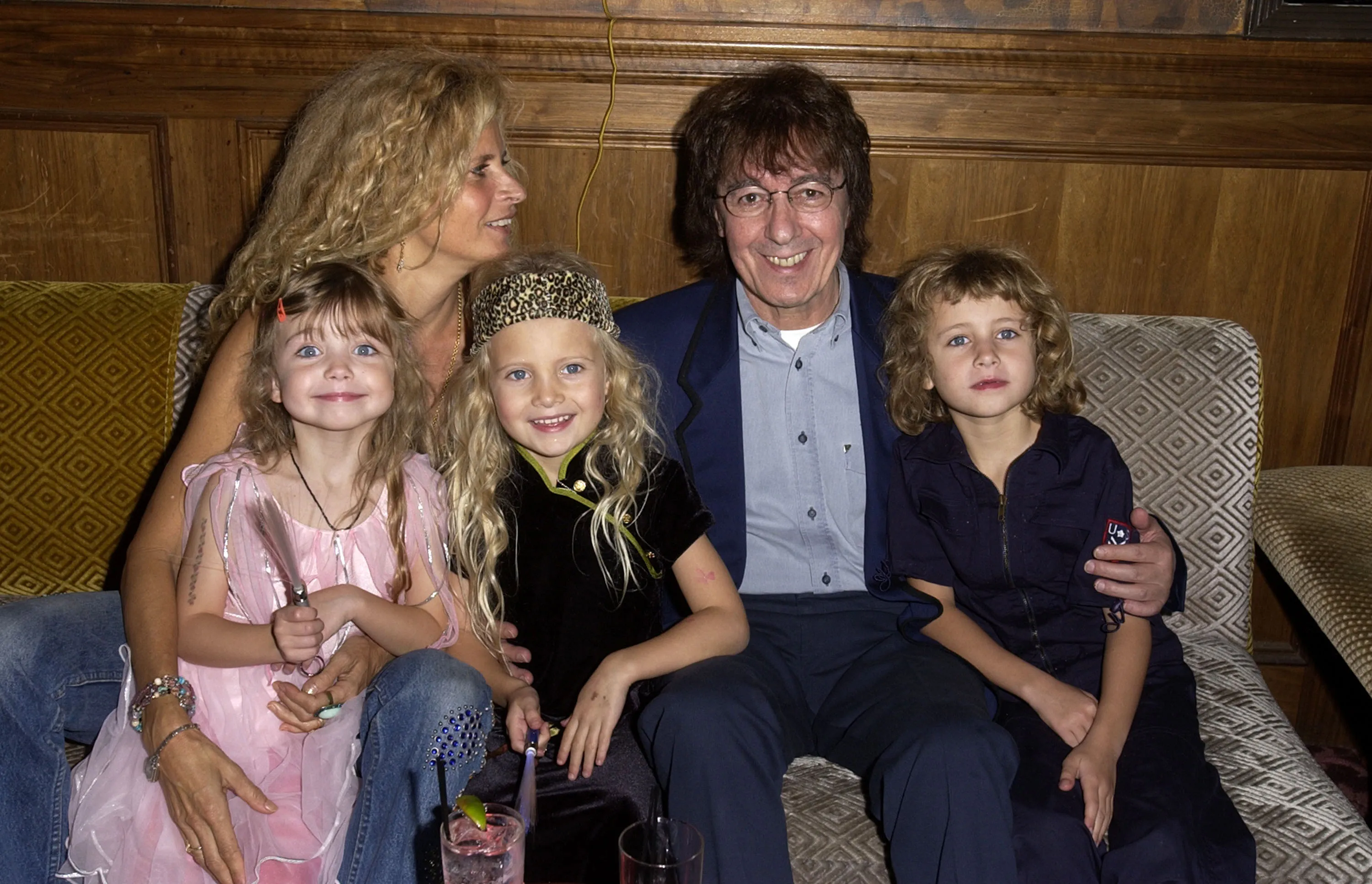 Bill Wyman and family.