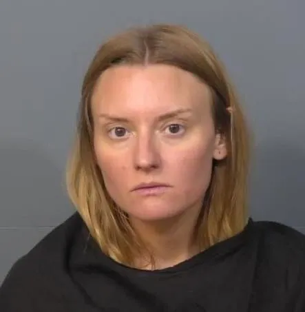 Mugshot of Kirsten Rose, a former math teacher at Cocoa Beach Jr/Sr High School.