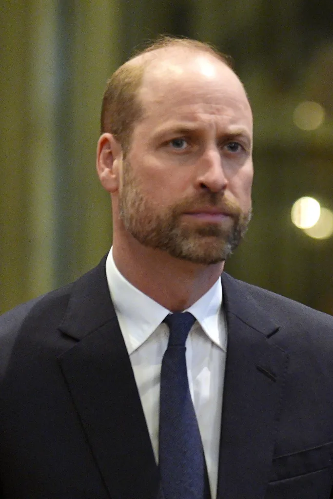 Britain's Prince William attending the Commonwealth Day Service of Celebration.