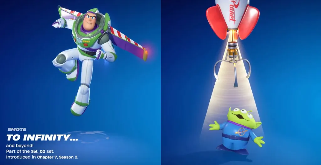 Buzz Lightyear Fortnite Emotes