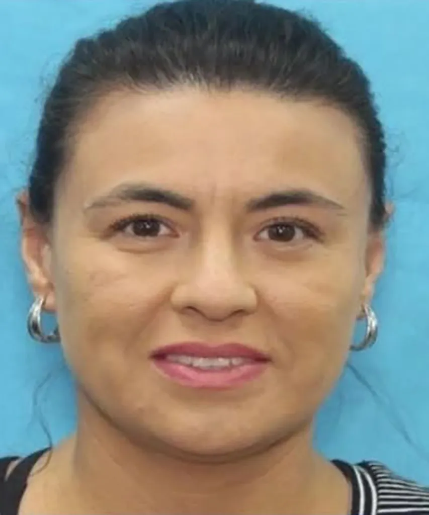 Mugshot of Cecilia Mueller.