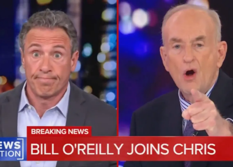 ‘Keep quiet!’ Bill O’Reilly comes unglued after Chris Cuomo fact-checks him to his face