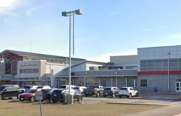 Del Valle Independent School District said the suspects are not currently enrolled in the district