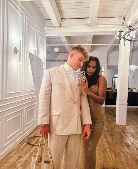 Ciara Miller and West Wilson of Summer House posing for a photo.