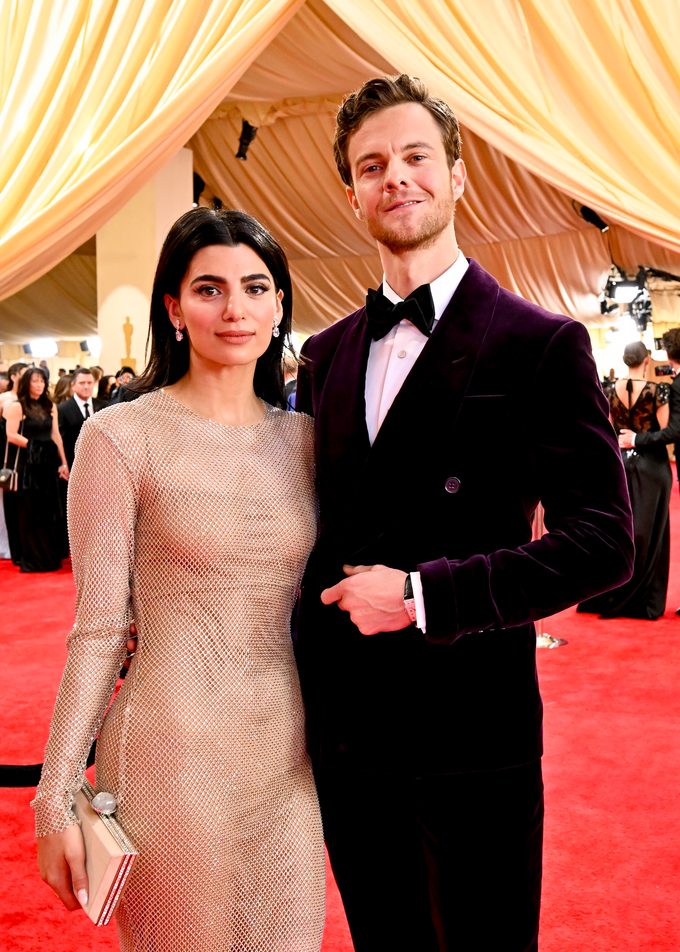 Claudia Doumit and Jack Quaid 