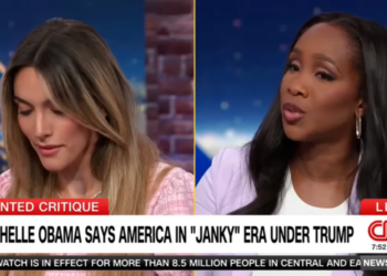 ‘Let’s not be ridiculous!’ CNN panel erupts as MAGA podcaster takes shot at Michelle Obama
