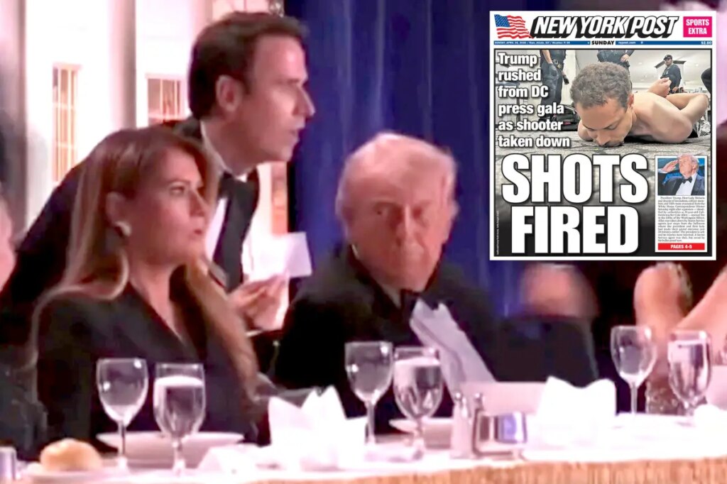 Melania Trump has stunned reaction as gunfire erupts at White House Correspondents’ Dinner