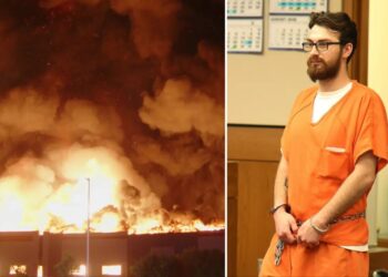 Accused Ontario warehouse arsonist issues stunning courtroom plea while facing life in prison