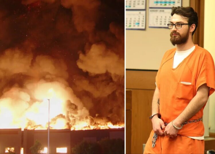 Accused Ontario warehouse arsonist issues stunning courtroom plea while facing life in prison