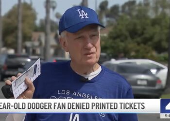 Dodgers season ticket holder given paper tickets after his story went viral