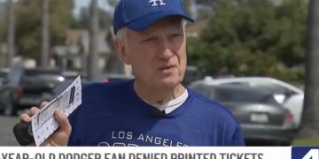 Dodgers season ticket holder given paper tickets after his story went viral
