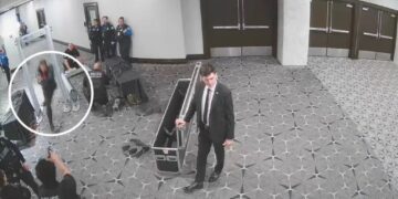 Armed WHCD suspected shooter Cole Allen seen bolting through metal detector in new, high-quality video