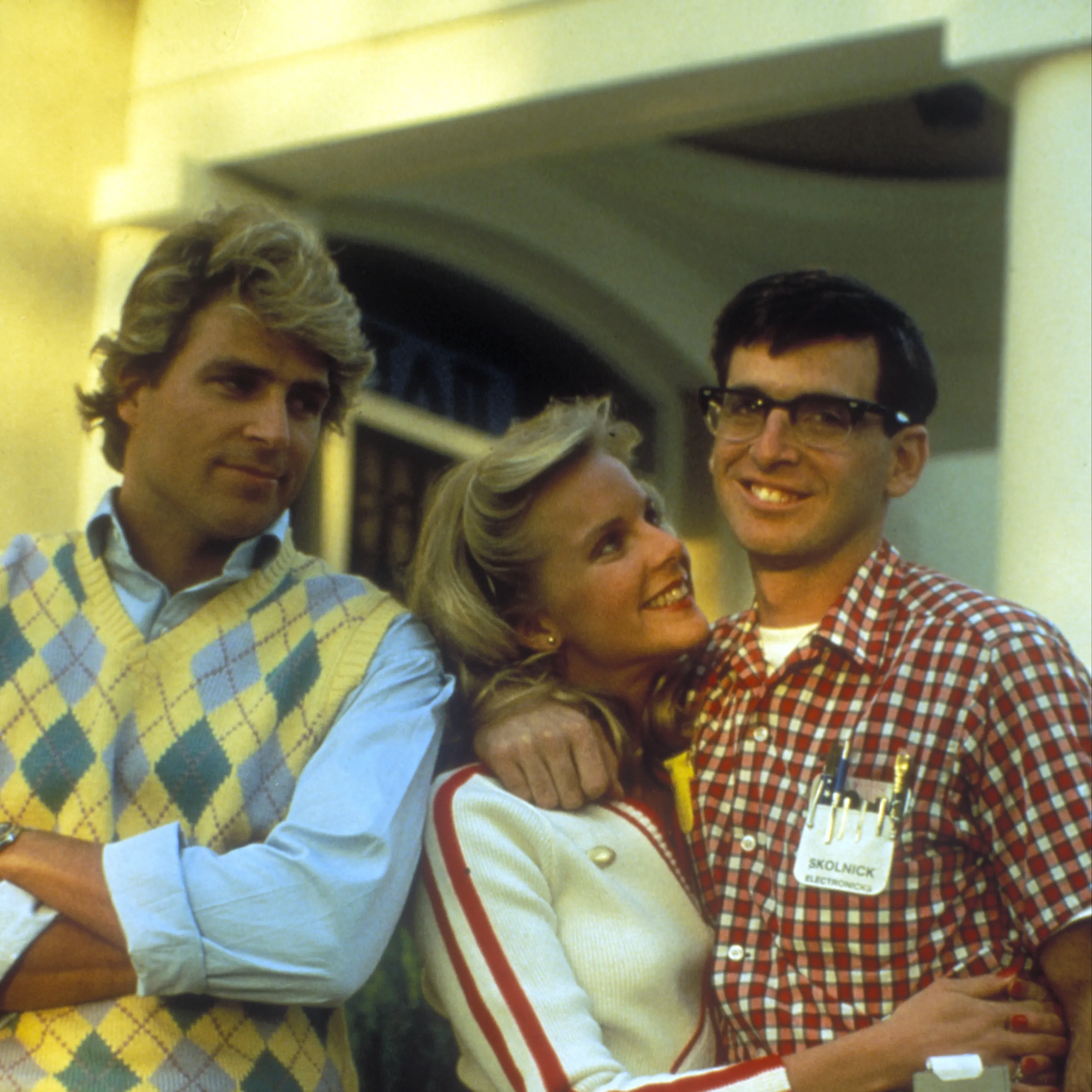 Ted McGinley, a woman and Robert Carradine.