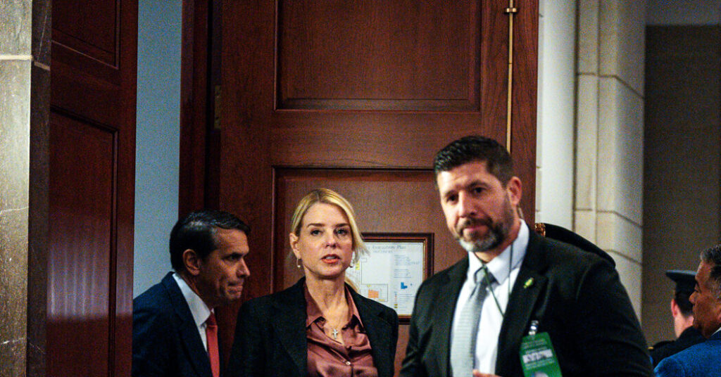 Bondi Is Vulnerable as G.O.P. Frustrations Over Epstein Missteps Grow