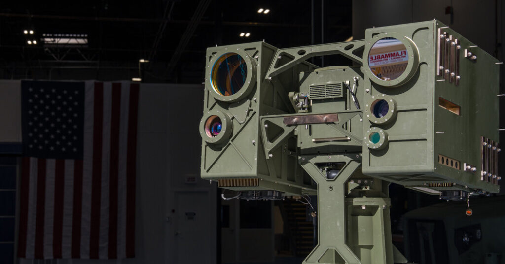 F.A.A. Says Military Can Use Anti-Drone Lasers in U.S. Airspace