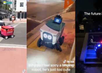 Wild Video Shows Delivery Robots Causing Havoc, Getting Obliterated