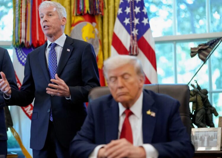 Trump publicly dismisses his Energy Secretary over gas price prediction