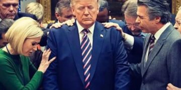 Trump claims Jesus led him to this horrifically racist plot