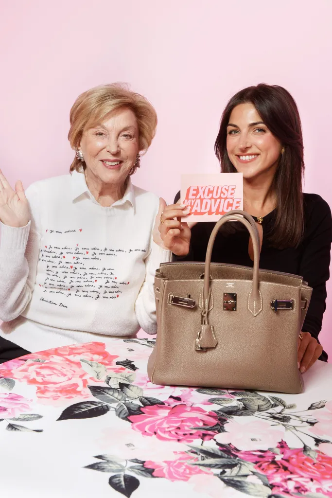 Kim Murstein and her grandmother Gail Murstein smiling for the 