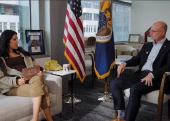 Trump official lobs dark threat to media behemoth on right-wing podcast