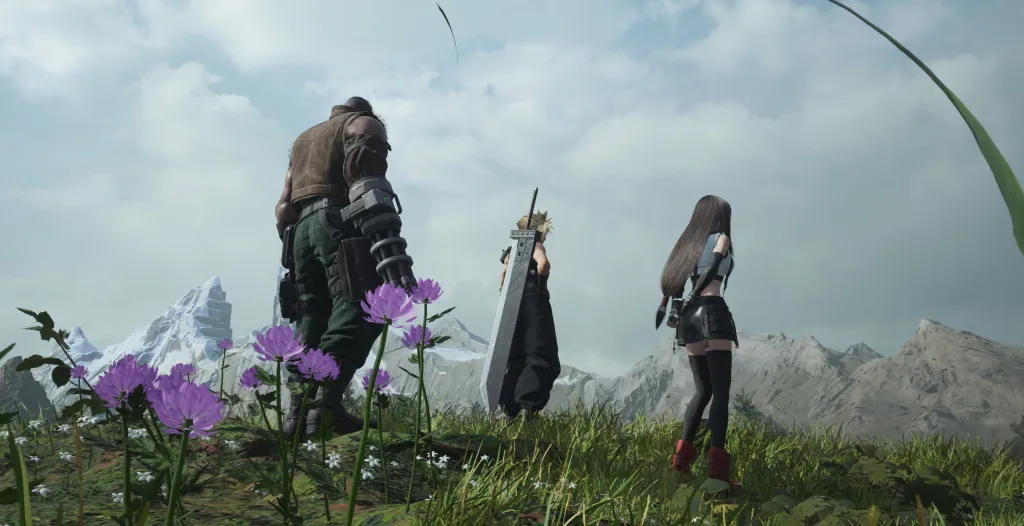 Final Fantasy 7 Rebirth PC Grasslands Trio