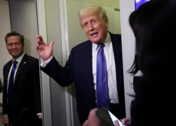 ‘Get down!’ Harrowing footage shows moment Trump evacuated amid reports of gunfire at WHCD