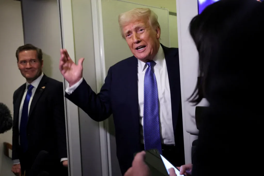 ‘Get down!’ Harrowing footage shows moment Trump evacuated amid reports of gunfire at WHCD