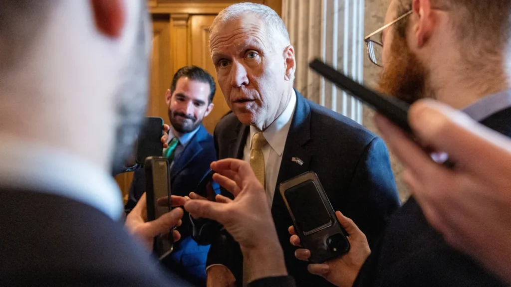 GOP senator reams Trump DOJ for being ‘asleep at the switch’ with ‘bogus’ revenge crusade