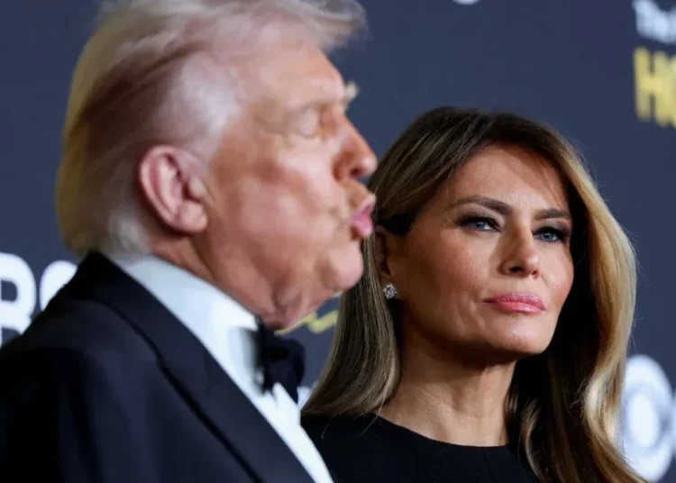 Onlookers skewer Melania for targeting late-night host: ‘Have you seen your husband?’