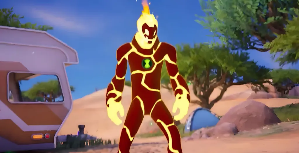 Fortnite Ben 10 Collab