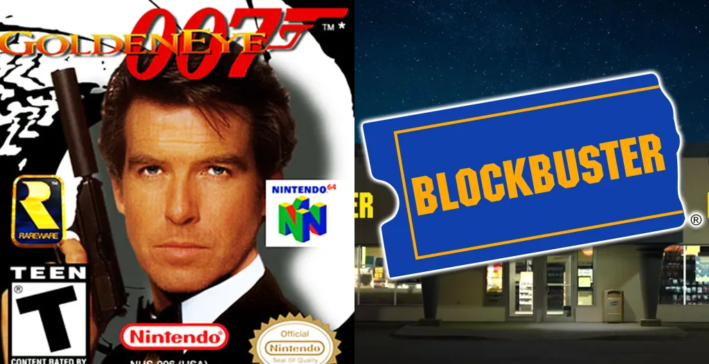 GoldenEye Blockbuster Video Rentals