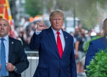 Trump admits he had to be talked out of Bahamas-style tiles for DC reflecting pool