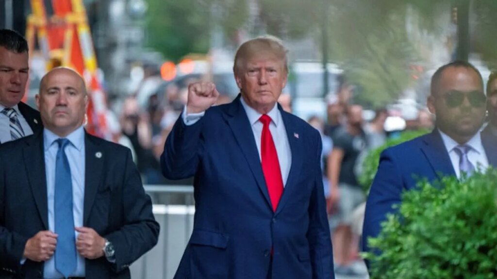 Trump admits he had to be talked out of Bahamas-style tiles for DC reflecting pool