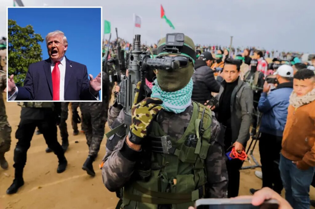 Hamas reps meeting with Egyptian negotiators to discuss Trump’s Gaza peace plan