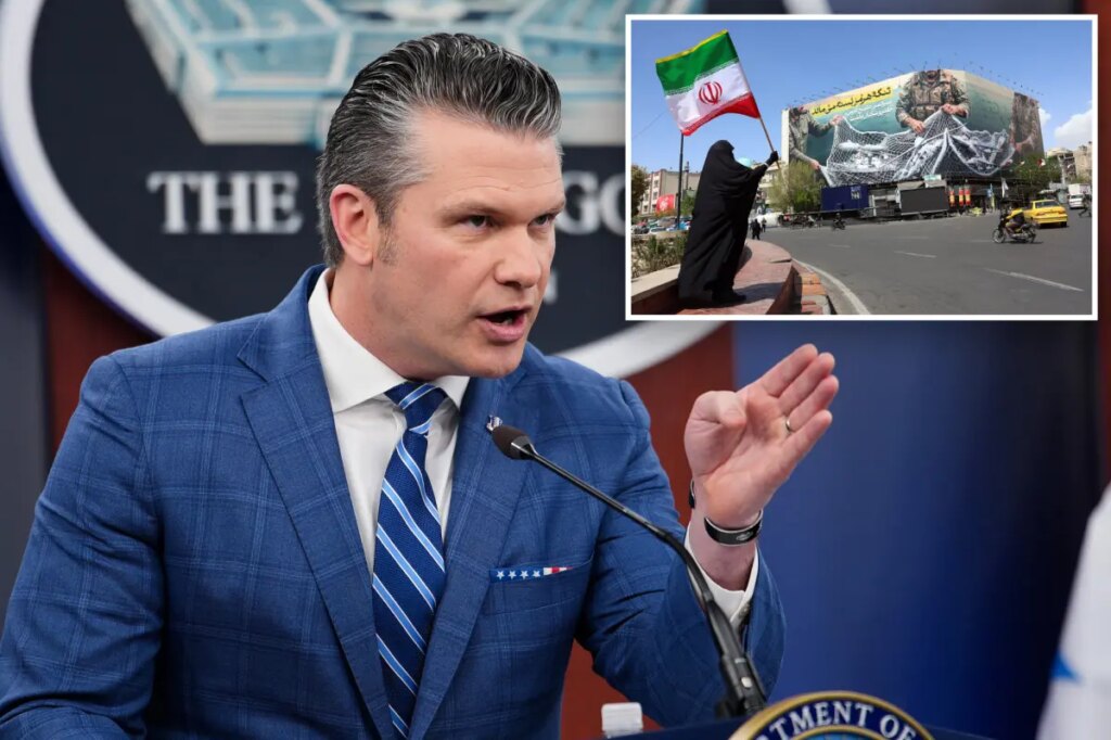 Pete Hegseth says ‘Iran begged for this cease-fire,’ touts ‘overwhelming victory’