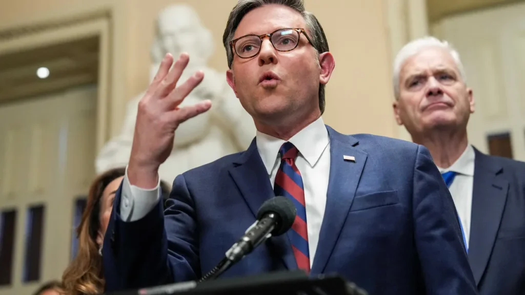 Mike Johnson claims brutal election defeat in Virginia was a ‘good sign’ for GOP