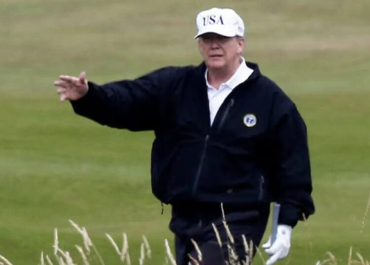 Trump’s golf clubs still promoting LIV Golf events as Saudi-backed league collapses