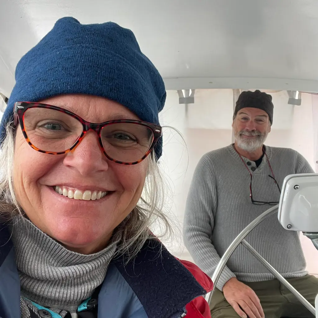 Hooker, 59, was taken into police custody on April 8 — four days after he claimed his wife, 55-year-old Lynette, fell off a small dinghy as they returned to their yacht.