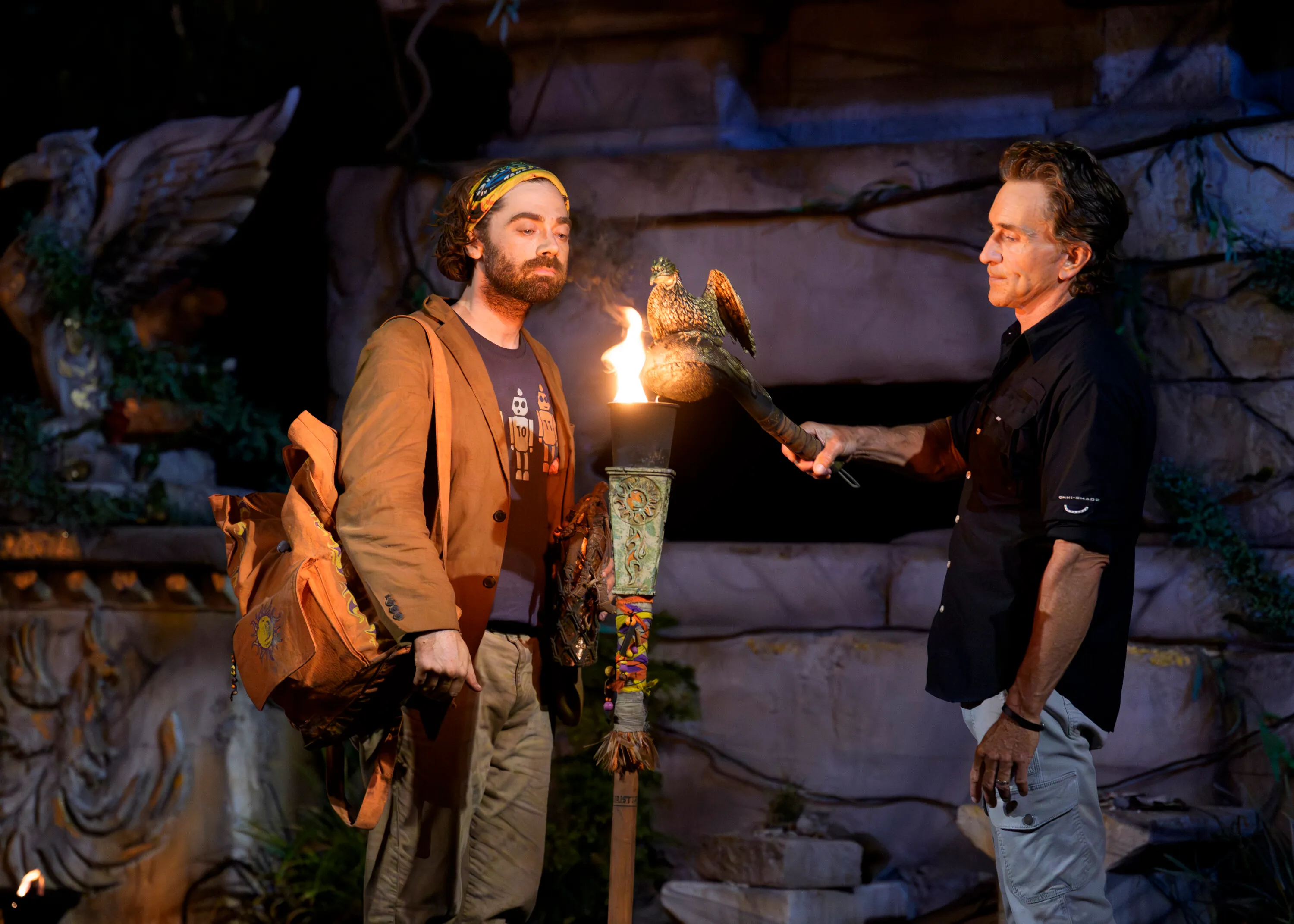 Christian Hubicki and Jeff Probst on 