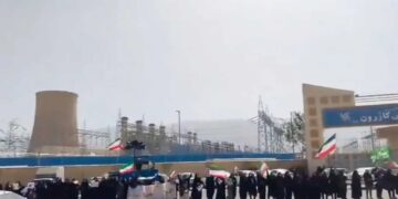 Iranians form human shields at power plants as Trump threatens possible war crimes