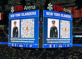 Islanders fans rally behind jailed ‘cooler cop’ Erik Duran after launch of defense legal fund