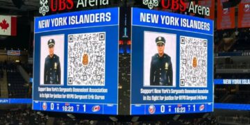 Islanders fans rally behind jailed ‘cooler cop’ Erik Duran after launch of defense legal fund