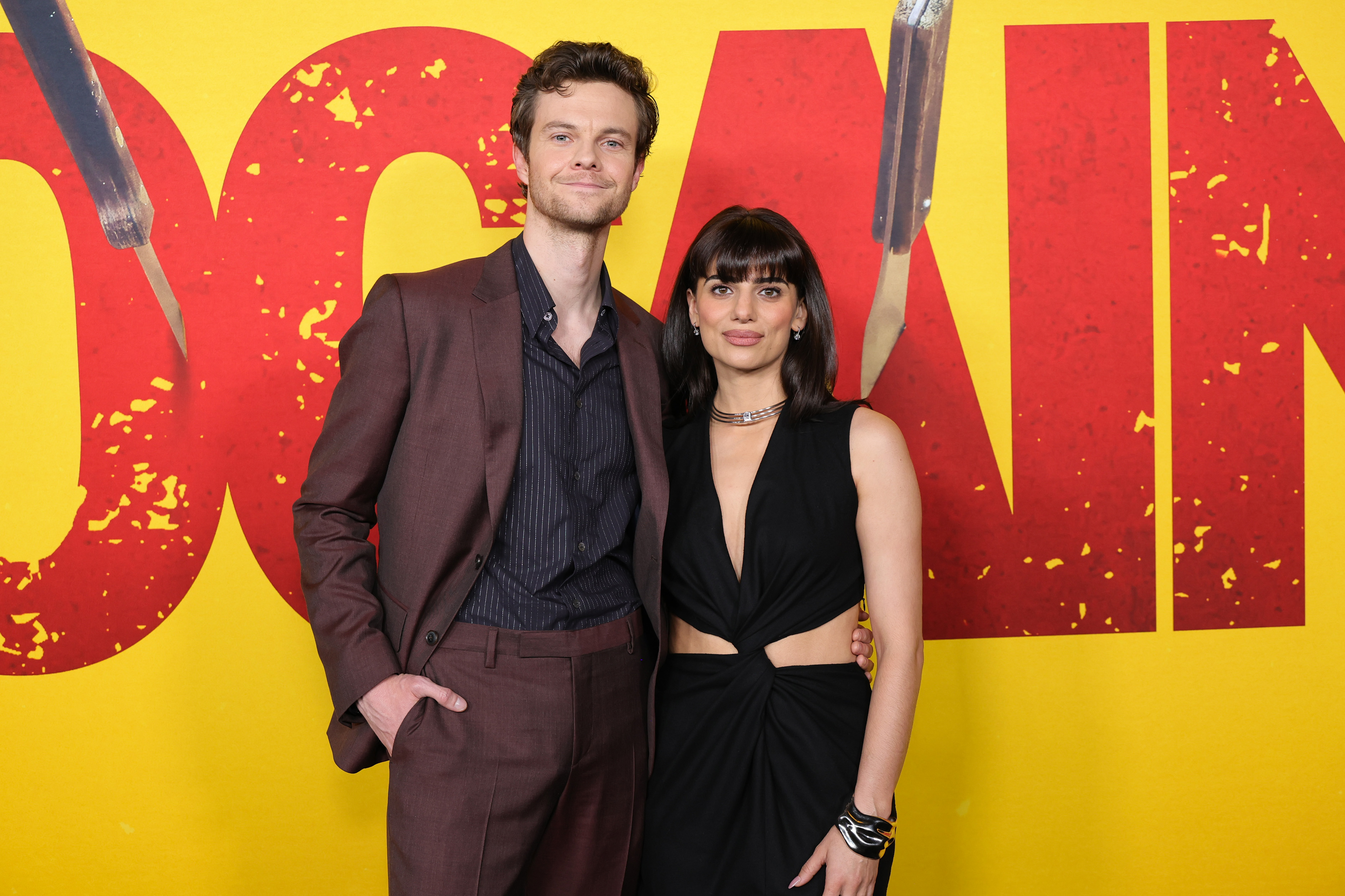 Jack Quaid and Claudia Doumit at the 