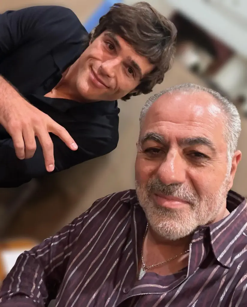 Jack Topalian and Jacob Elordi smiling for a photo.